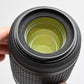 Nikon AF-S Nikkor 55-200mm F4-5.6G ED DX VR zoom lens, caps, pouch, hood, Mint-