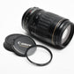Canon EF 100-300mm f4.5-5.6 USM telephoto zoom lens, w/caps + UV, *Read
