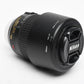 Nikon AF-S Nikkor 55-200mm F4-5.6G ED DX VR zoom lens, caps, pouch, hood, Mint-