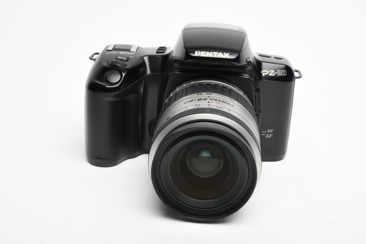 Pentax PZ-20 35mm SLR w/AF FA 28-80mm f3.5-5.6 Zoom, Tested, Great!