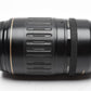 Canon EF 100-300mm f4.5-5.6 USM telephoto zoom lens, w/caps + UV, *Read