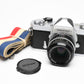 Nikon Nikkomat FTN 35mm SLR w/50mm f2, Strap, New seals, Tested