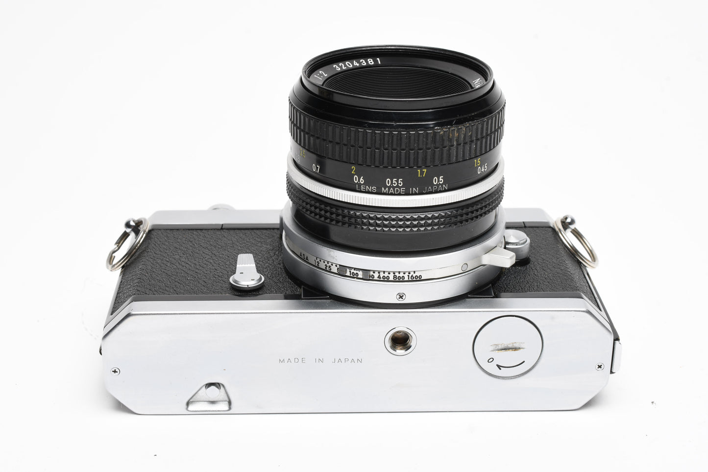 Nikon Nikkomat FTN 35mm SLR w/50mm f2, Strap, New seals, Tested