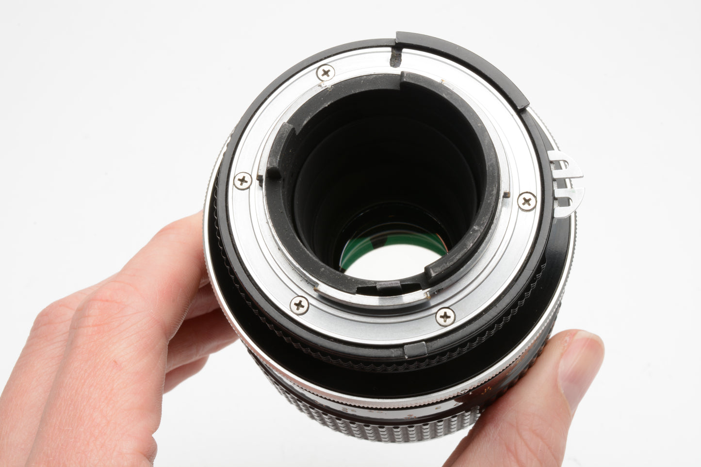 Nikon Micro-Nikkor 105mm F4 AI mount, clean, sharp, caps