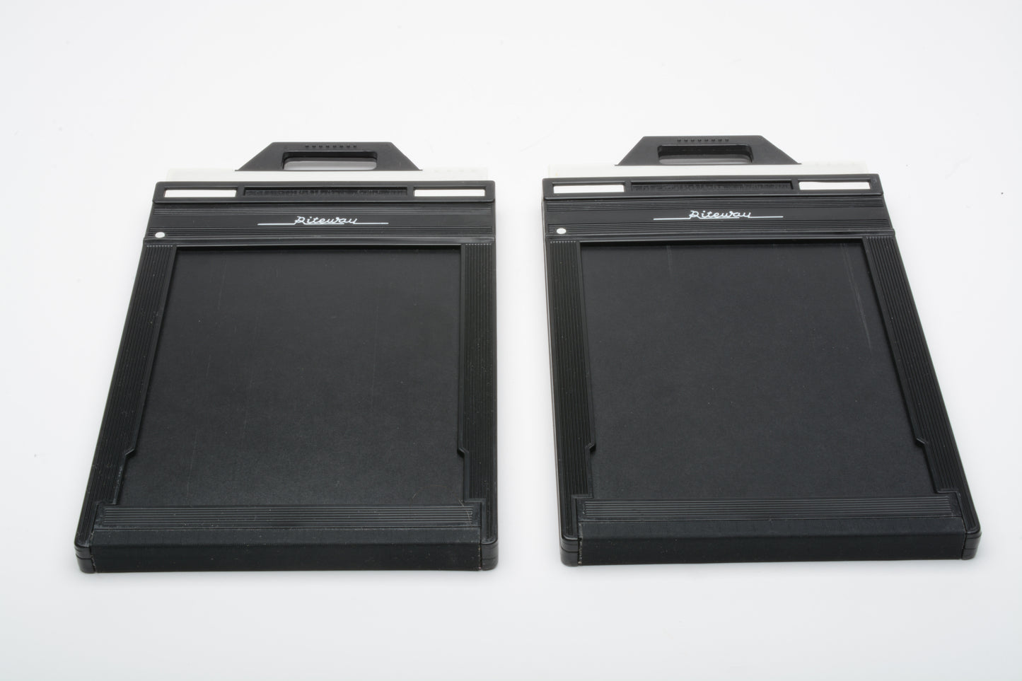 Set of 2 Riteway 4x5 film holders - NIB