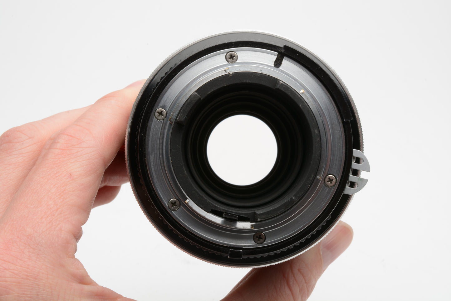 Nikon Micro-Nikkor 105mm F4 AI mount, clean, sharp, caps