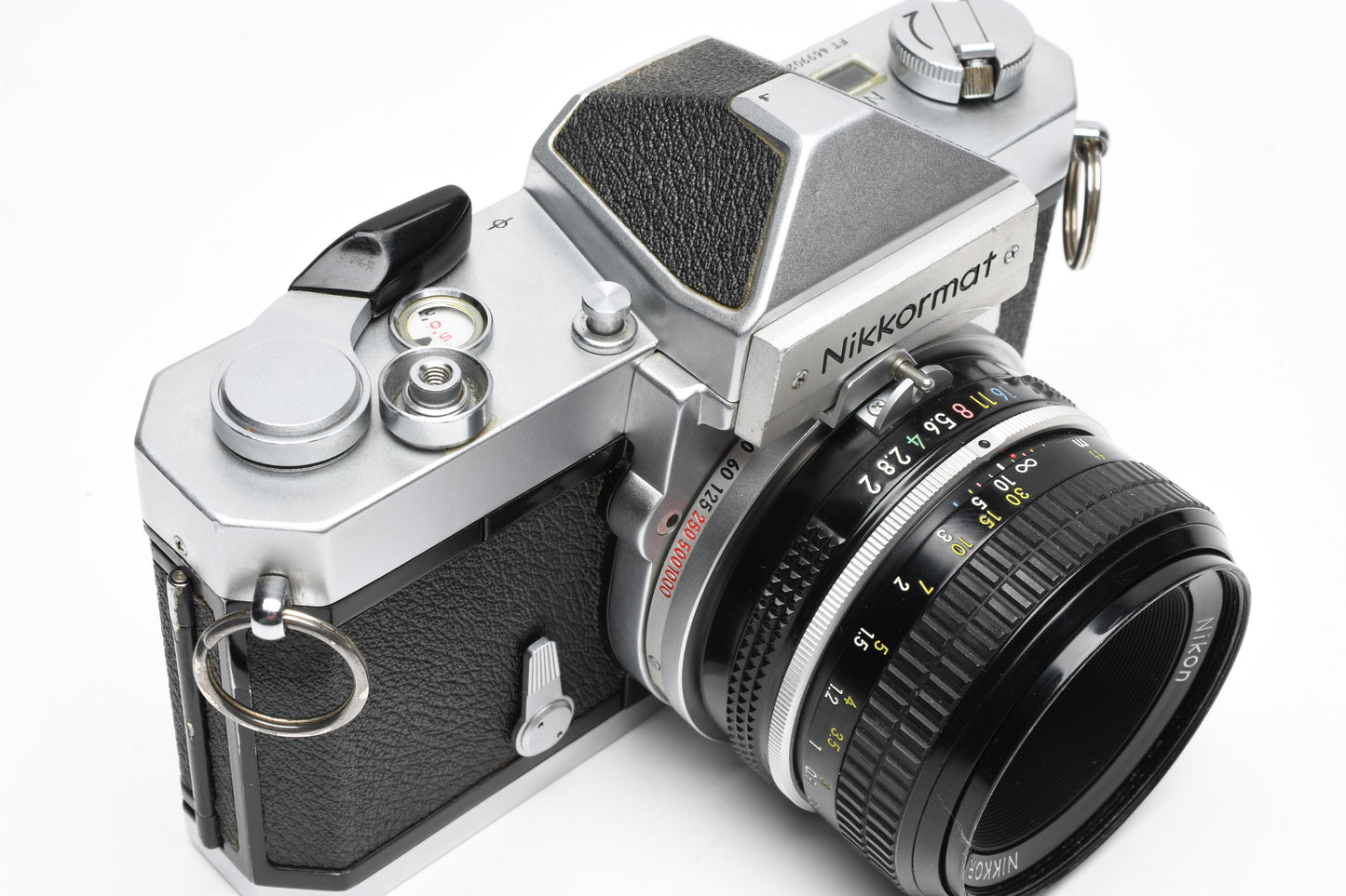 Nikon Nikkomat FTN 35mm SLR w/50mm f2, Strap, New seals, Tested