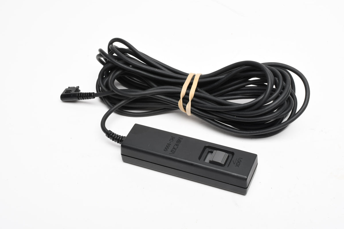 Minolta Maxxum RC-1000L Remote Shutter Release Cord 16ft / 5m, tested