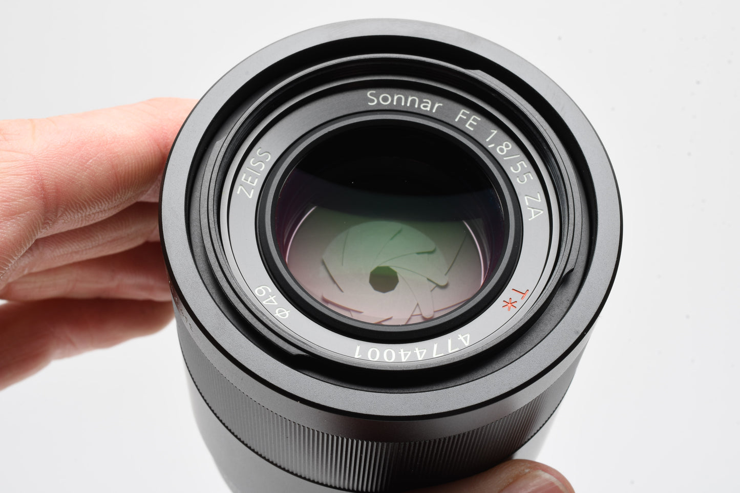Sony Zeiss 55mm f1.8 FE SEL55F18Z, Caps, Very clean, Mint-