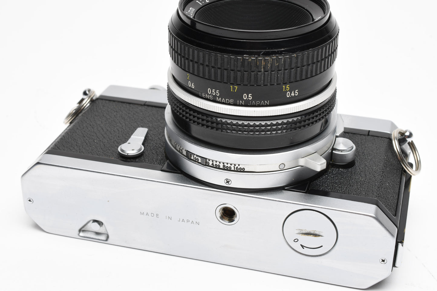 Nikon Nikkomat FTN 35mm SLR w/50mm f2, Strap, New seals, Tested