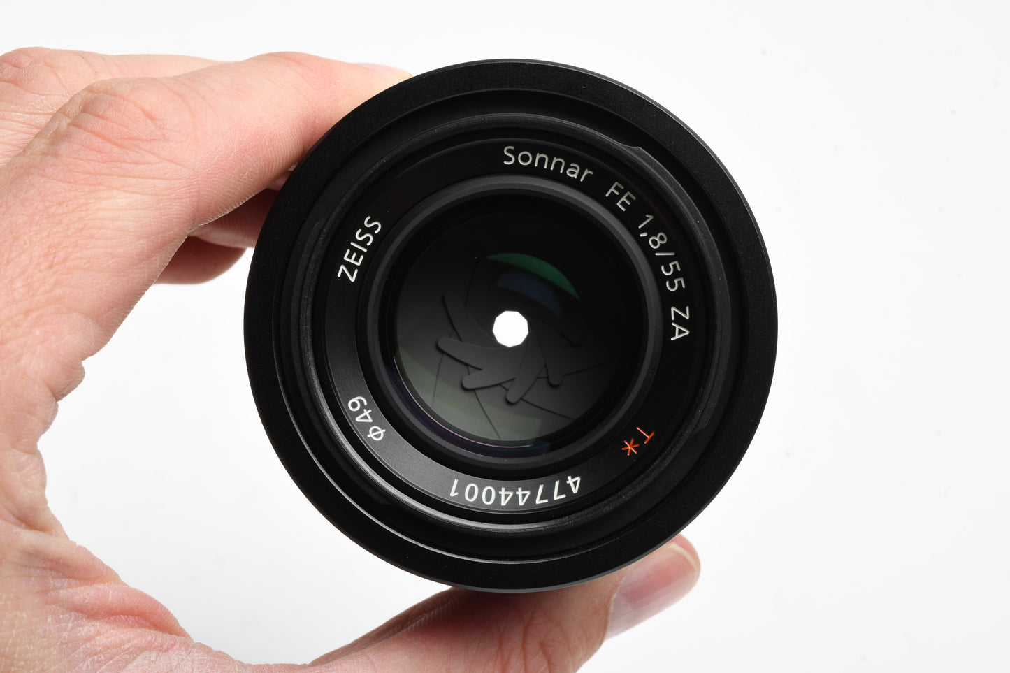 Sony Zeiss 55mm f1.8 FE SEL55F18Z, Caps, Very clean, Mint-
