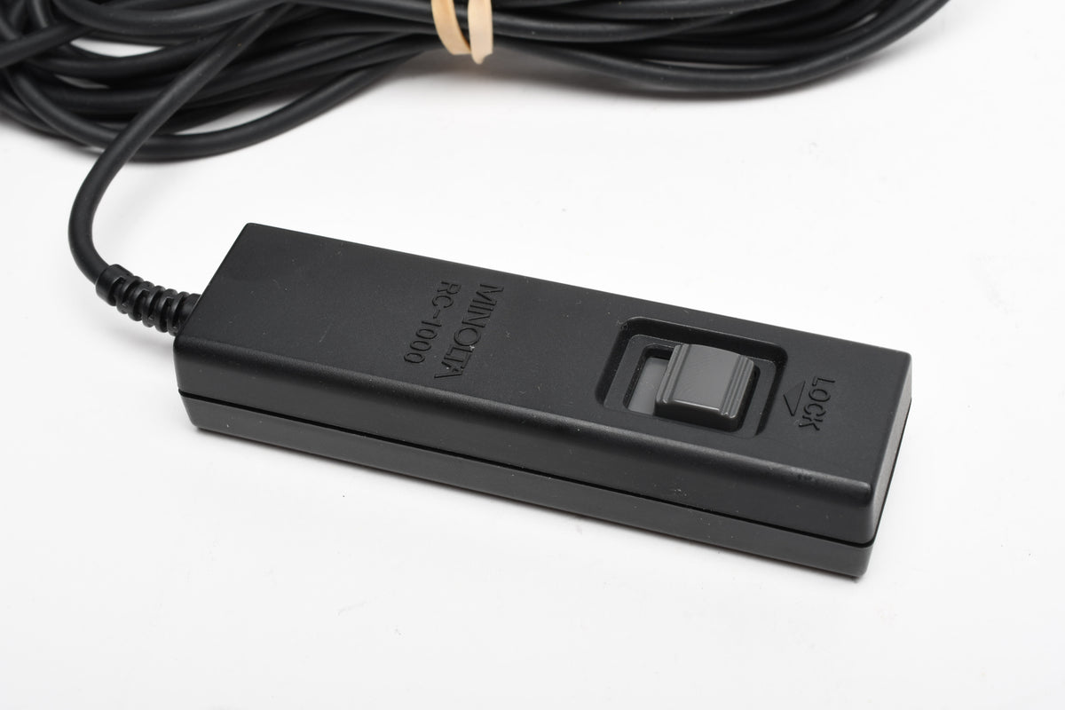 Minolta Maxxum RC-1000L Remote Shutter Release Cord 16ft / 5m, tested