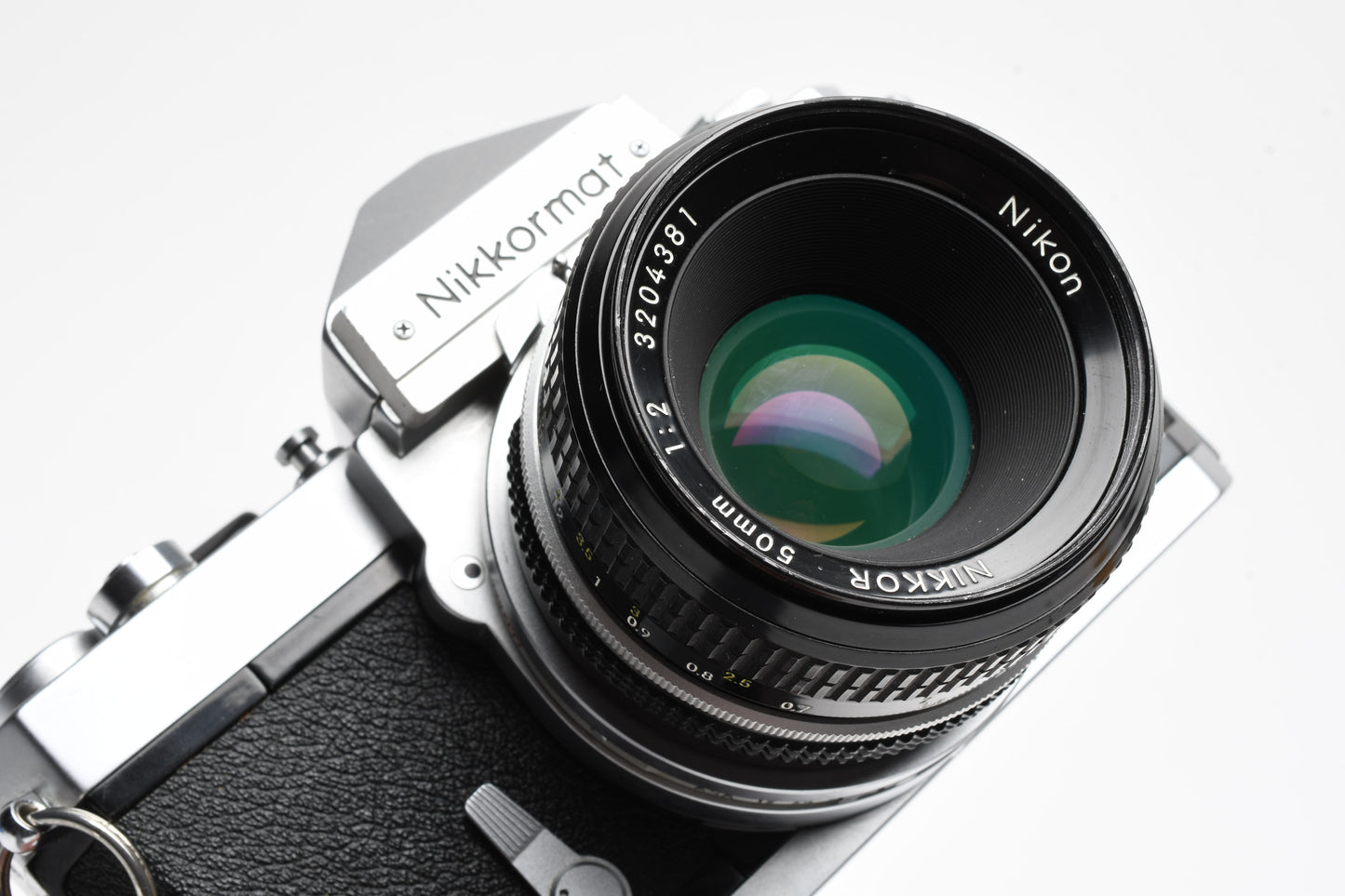 Nikon Nikkomat FTN 35mm SLR w/50mm f2, Strap, New seals, Tested