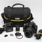 Nikon D60 DSLR body w/18-55mm f3.5-5.6G DX VR, case, 12K Acts, Clean!