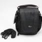 Lowepro Edit 100 black camera padded shoulder bag, nice & clean