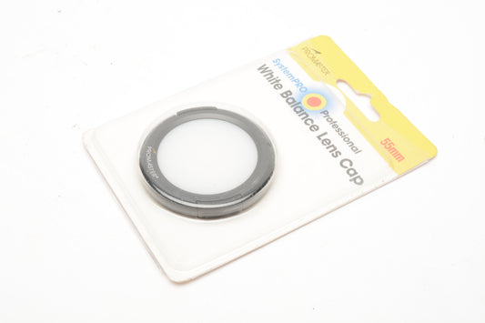 Promaster 55mm White balancing lens cap, New
