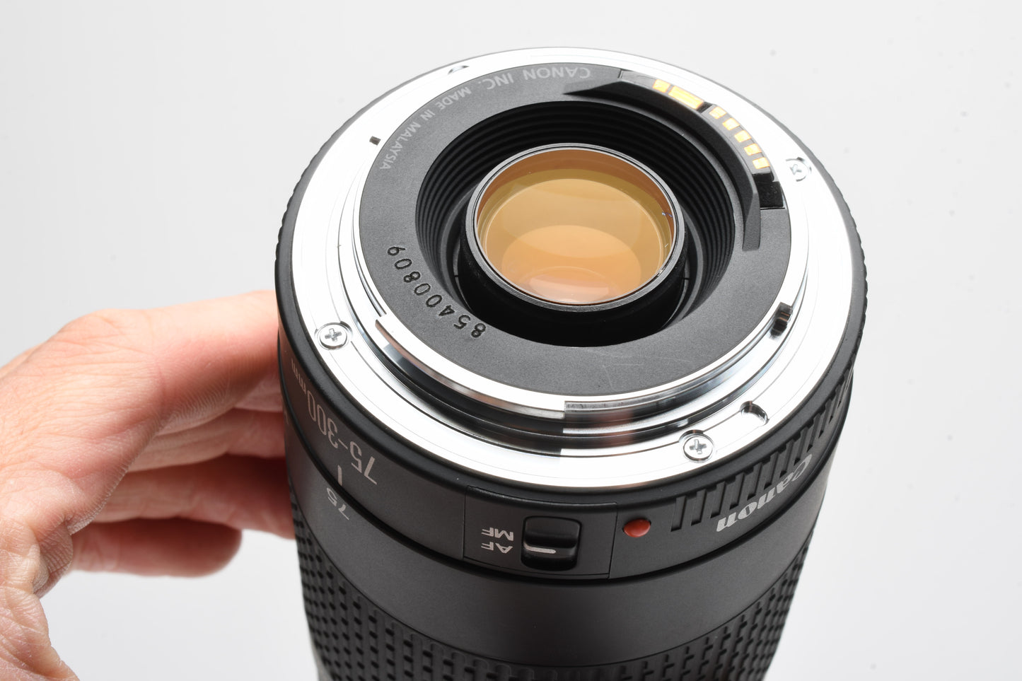 Canon EF 75-300mm f4-5.6 III USM Telephoto zoom lens, Box, Mint-