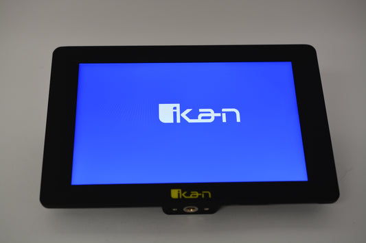 Ikan Saga 7" LCD screen S7H-V2, 2batts, 4-port charger, AC adapter, nice and clean