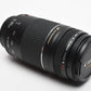 Canon EF 75-300mm f4-5.6 III USM Telephoto zoom lens, Box, Mint-