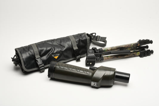Nikon Armored Spotting Scope 15-45 X 60 Zoom, Case+Tripod, Sharp!