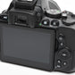 Nikon D5500 DSLR w/AF-P 18-55mm f3.5-5.6 VR, 2batts, charger Only 1612 Acts!