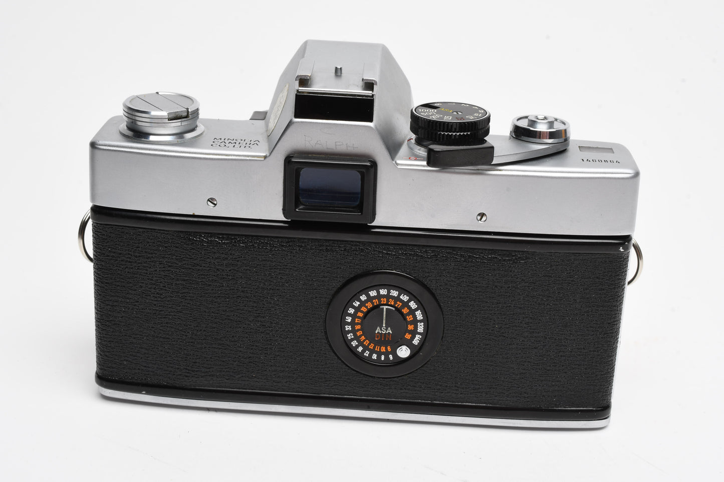 Minolta SRT-101 35mm SLR w/50mm F1.7 lens, new seals, case, accurate