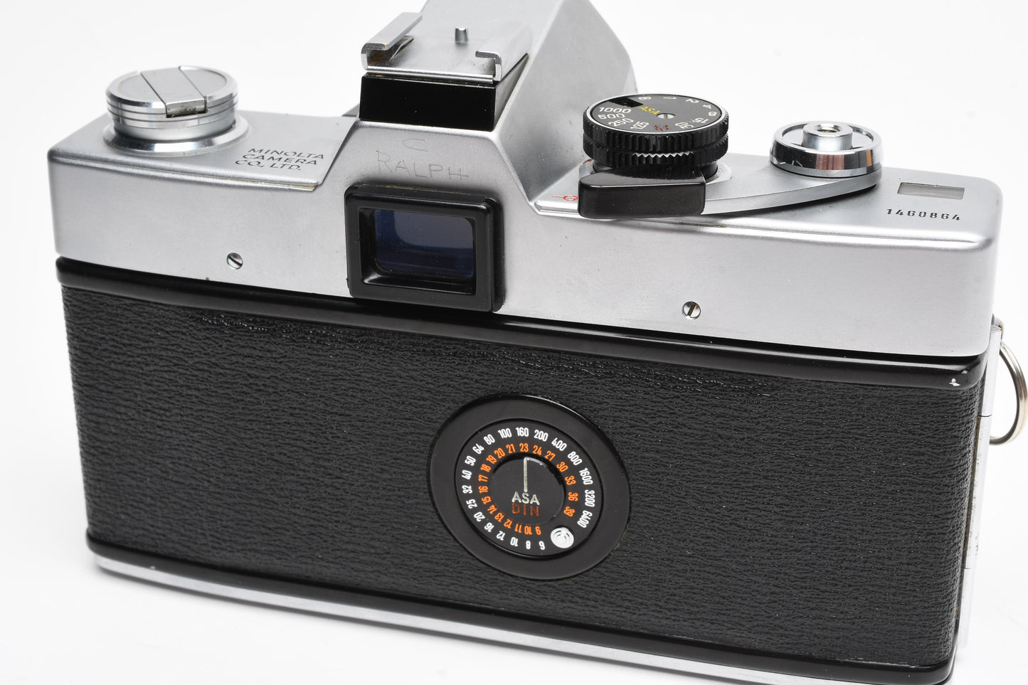 Minolta SRT-101 35mm SLR w/50mm F1.7 lens, new seals, case, accurate