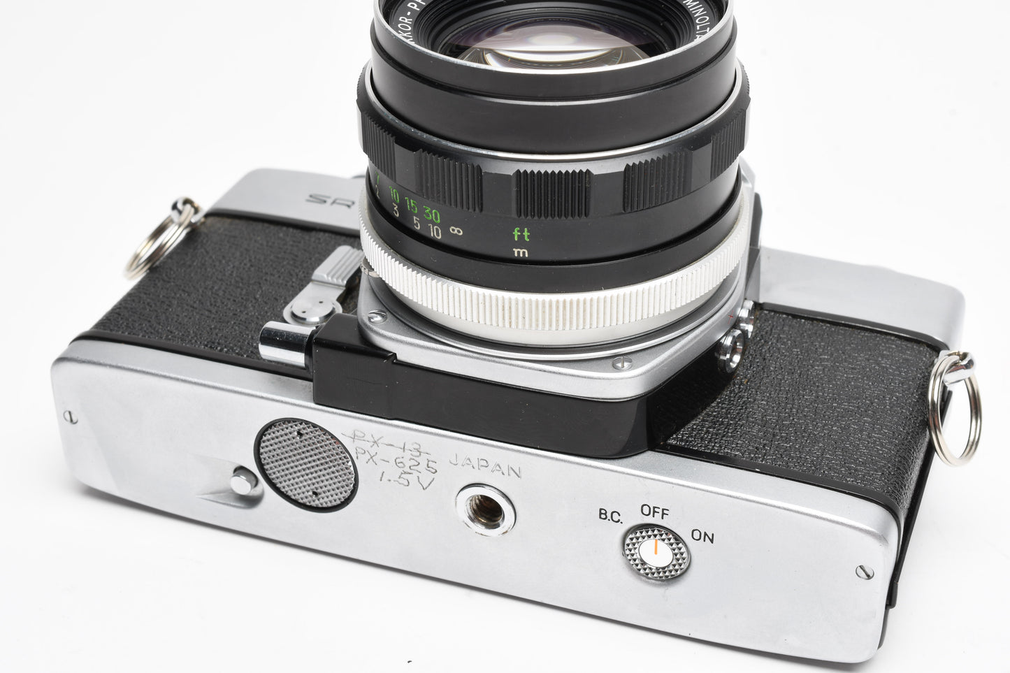 Minolta SRT-101 35mm SLR w/50mm F1.7 lens, new seals, case, accurate