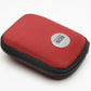 Canon Media zippered wallet case (Red) for CF cards, Holds 12X ++ cards