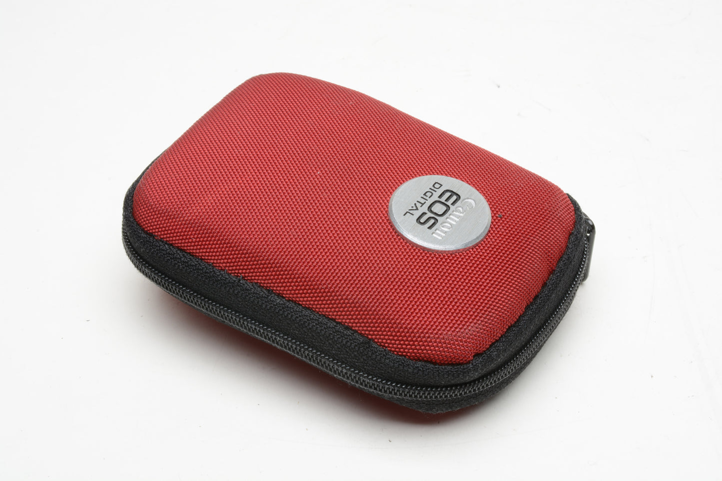 Canon Media zippered wallet case (Red) for CF cards, Holds 12X ++ cards