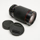 Tokina MF 35-200mm f4-5.6 zoom lens PK Mount, caps, Nice & Clean