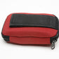 Canon Media zippered wallet case (Red) for CF cards, Holds 12X ++ cards