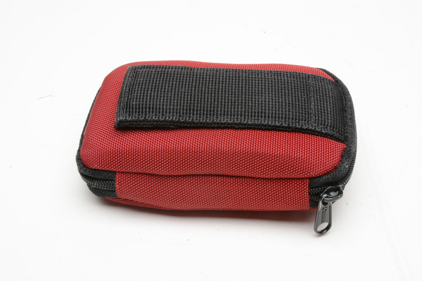 Canon Media zippered wallet case (Red) for CF cards, Holds 12X ++ cards