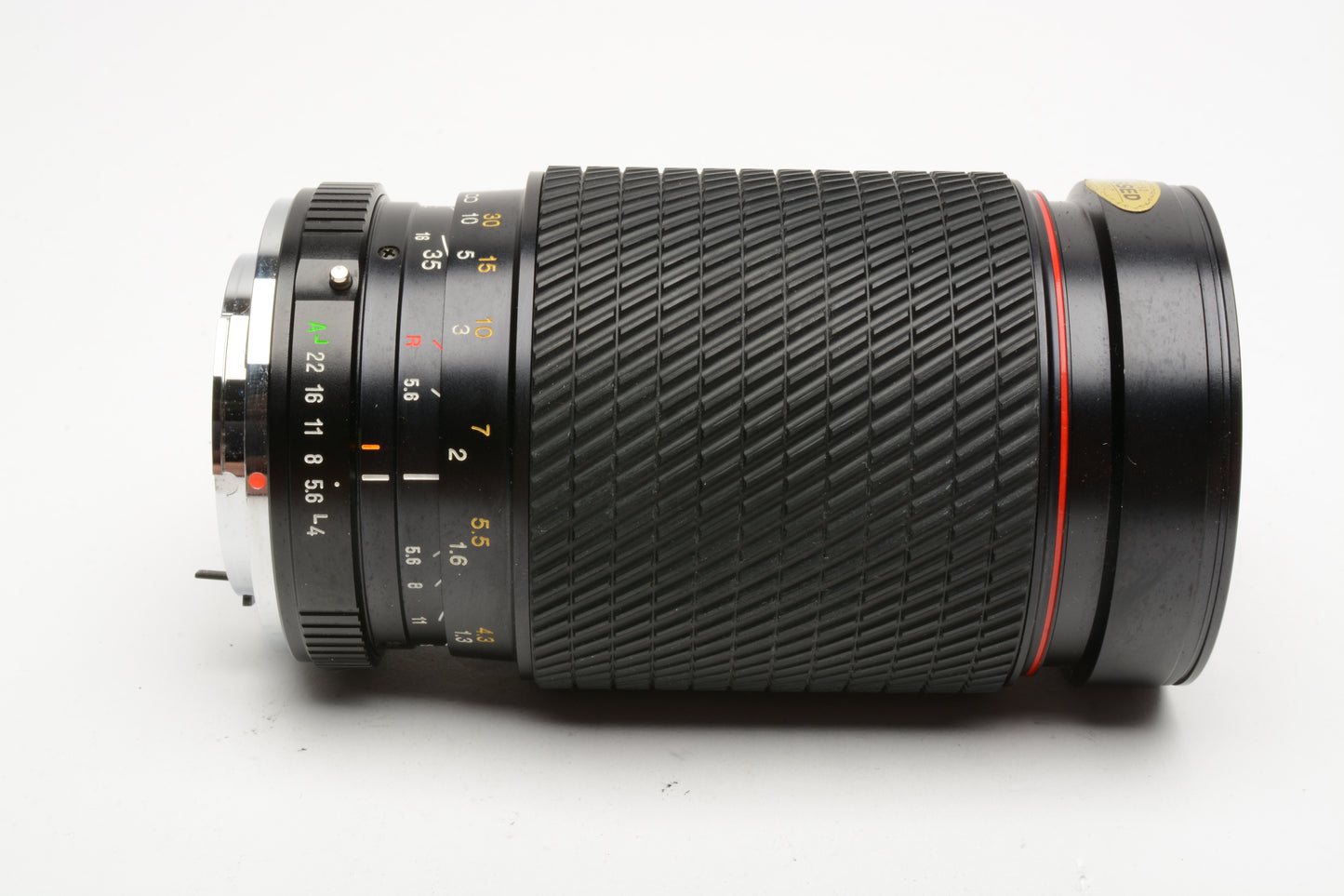 Tokina MF 35-200mm f4-5.6 zoom lens PK Mount, caps, Nice & Clean