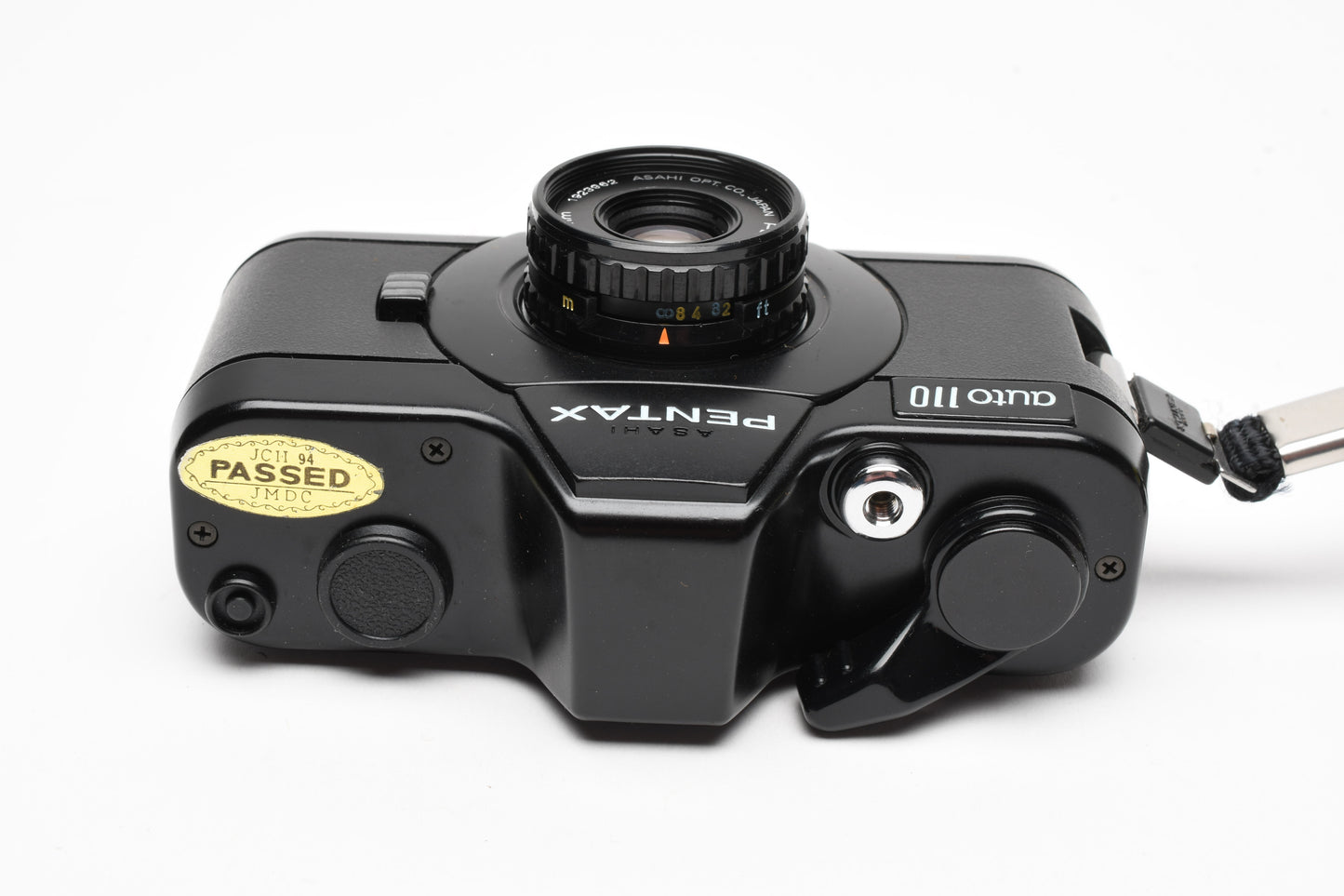 Pentax Auto 110 w/24mm f2.8, case, wrist strap, +AF130P Flash, Tested