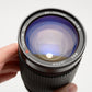 Tokina MF 35-200mm f4-5.6 zoom lens PK Mount, caps, Nice & Clean