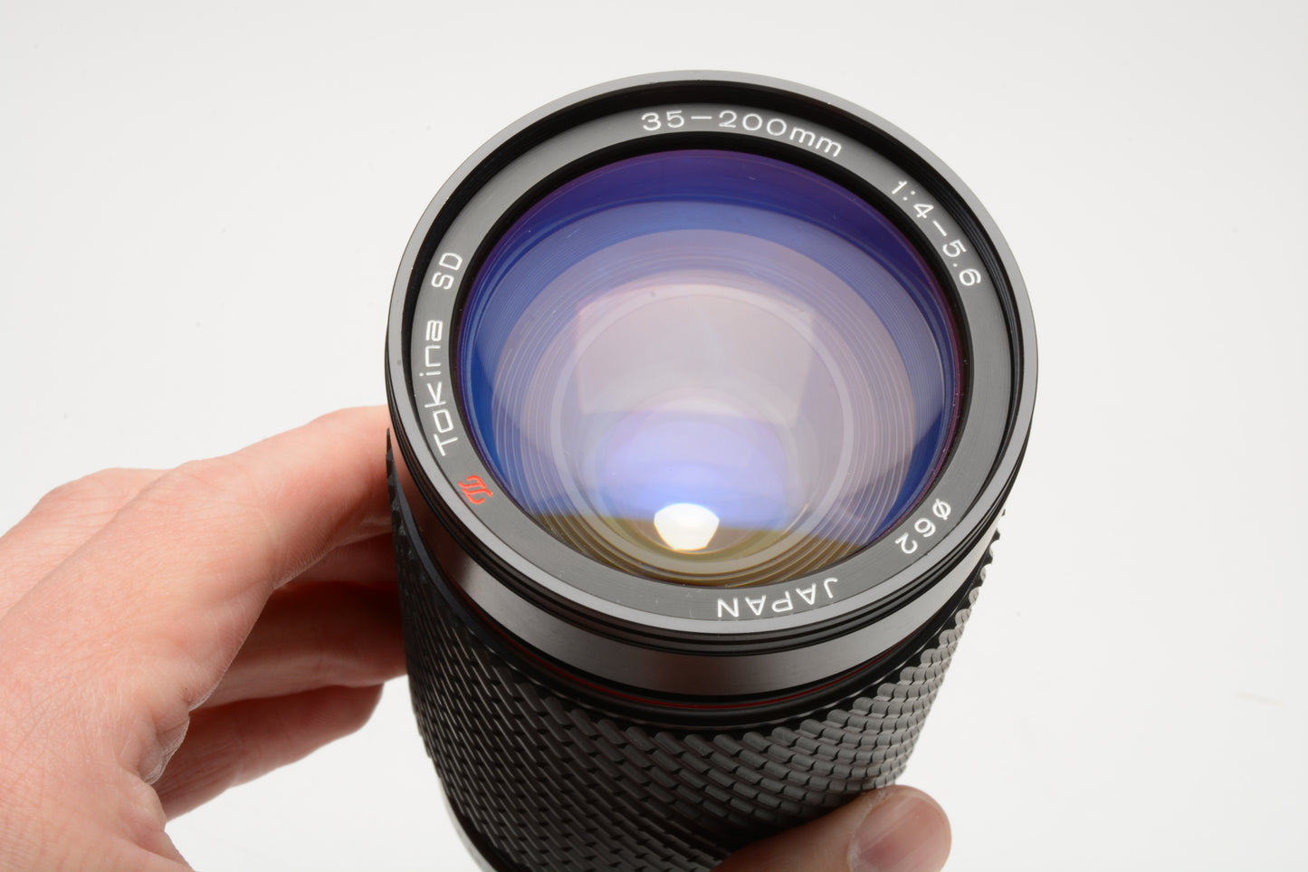 Tokina MF 35-200mm f4-5.6 zoom lens PK Mount, caps, Nice & Clean