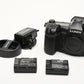 Panasonic Lumix DC-G9 Body, 2X batts, charger, strap, 22K Acts