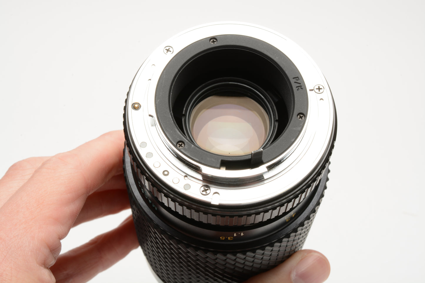 Tokina MF 35-200mm f4-5.6 zoom lens PK Mount, caps, Nice & Clean