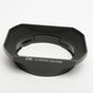 JJC LH-JXF23II Black Lens Hood for Fujifilm Fujinon XF 23mm F1.4 R, Clean