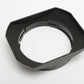 JJC LH-JXF23II Black Lens Hood for Fujifilm Fujinon XF 23mm F1.4 R, Clean