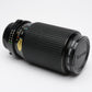 Tokina RMC 80-200mm f3.5-4.5 zoom lens Minolta MD Mount, Caps+UV Mint-