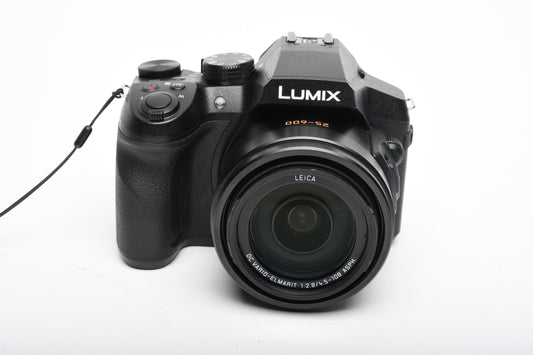 Panasonic Lumix DMC-FZ300 4K 12.1MP Digital Point&Shoot w/25-600mm Lens, Mint-