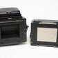 Bronica ETR Si 6x4.5cm body w/50mm f2.8, 120 back, insert, WLF, Tested, Great!