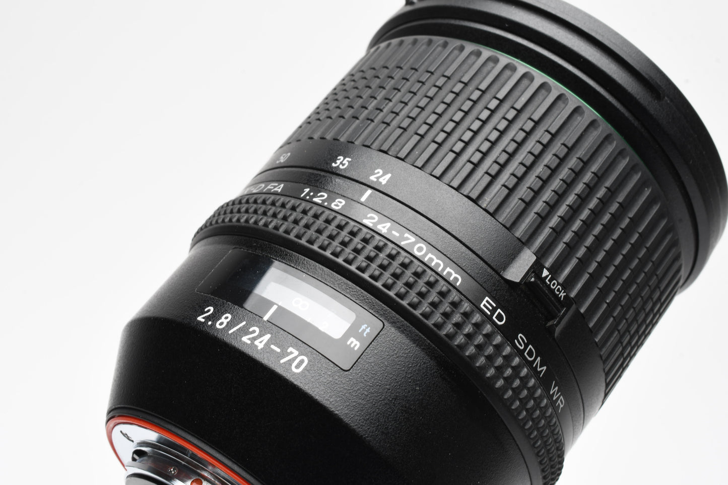 Pentax HD D-FA 24-70mm F2.8 SDM WR ED Lens, Hood, UV, Box, Great!