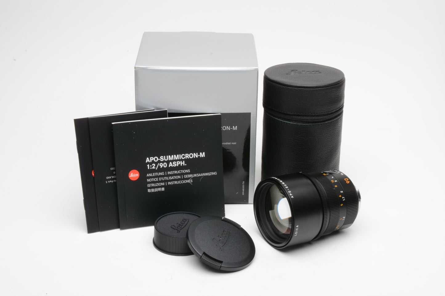 Leica 90mm f/2 APO Summicron-M 11884, Mint Boxed w/USA Warranty