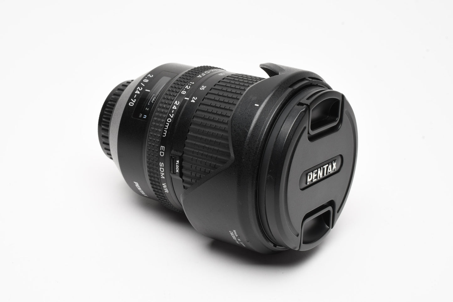 Pentax HD D-FA 24-70mm F2.8 SDM WR ED Lens, Hood, UV, Box, Great!