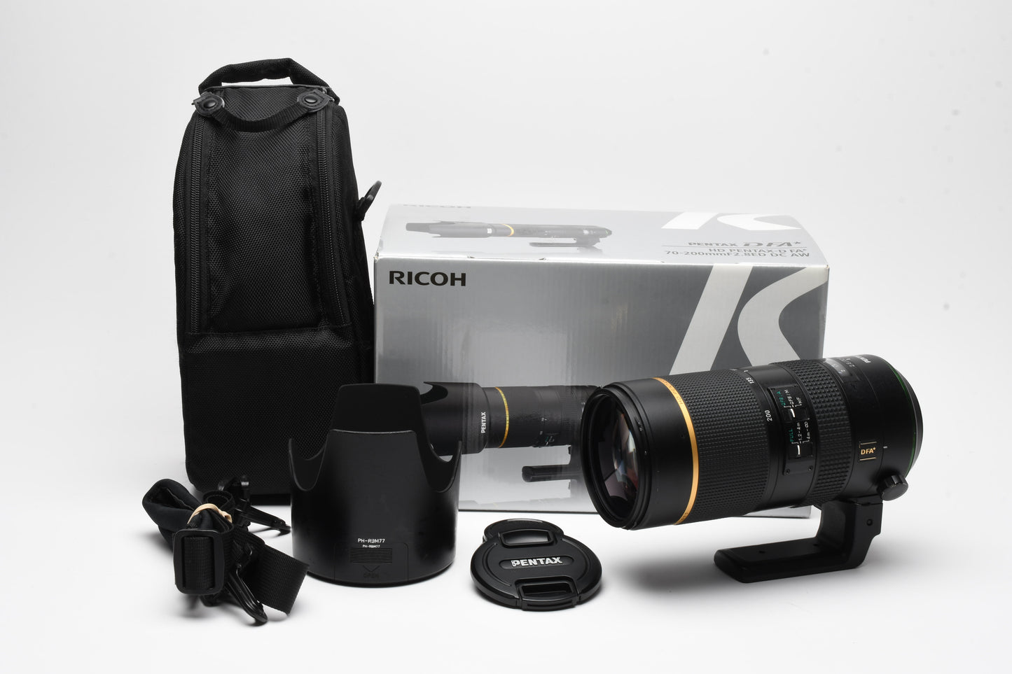 Pentax HD D-FA 70-200mm F2.8ED DC AW Lens, Hood, *Read, Sharp!