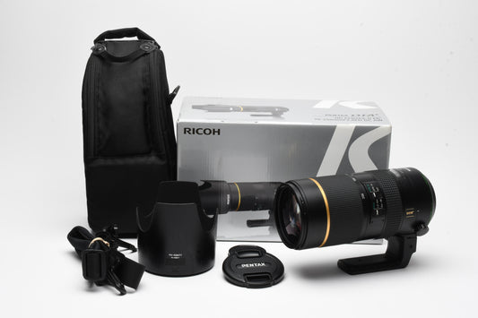 Pentax HD D-FA 70-200mm F2.8ED DC AW Lens, Hood, *Read, Sharp!