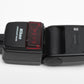 Nikon SB-600 shoe mount flash, case, stand, manual, Mint-